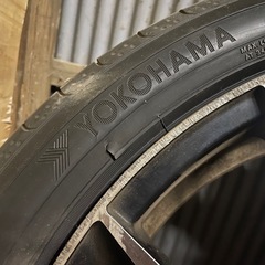 レアマイスター サフレディ 19インチアルミホイール 225 45R19 夏タイヤ付き 19インチ PCD114.3 5穴 7.5JJ インセット47の画像