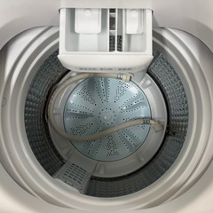 R13  アクア　クリアガラストップ　22年製　洗濯機　7㌔　冷蔵庫　安い　の画像