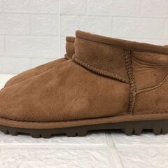 A）カークランド キッズ ムートンブーツ チェスナット 21.0㎝の画像
