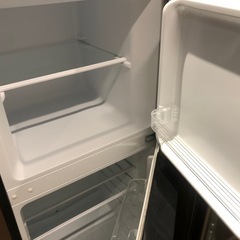 maxzen 2ドア冷凍冷蔵庫　JR138ML01GMの画像