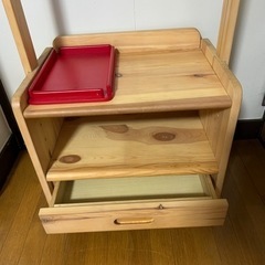子ども家具　ハンガーラックの画像
