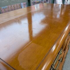 【ワンランク上の上質な家具】チェスト 横浜ダニエル Daniel クラシック家具 アンティーク調 収納家具 箪笥 たんす 洋服タンス 整理タンス 7段チェスト ハイチェスト 木製 ：ナチュラルの画像