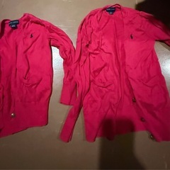  姉妹👭コーデRALPH LAURENポロシャツ&カーディガンせっセットの画像