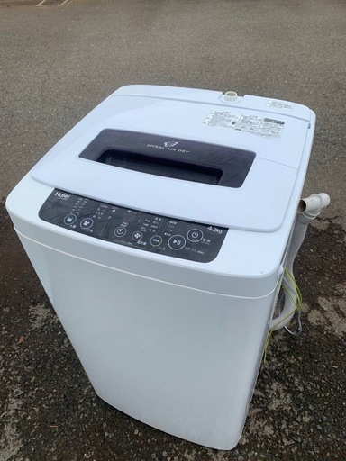 ①✅ハイアール電気洗濯機✅ ✅JW-K42H✅ 
