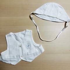 《お値下げしました》新生児　セレモニードレス　退院着　お七夜　お宮参りの画像