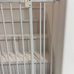 【２つあります】ベビーゲート ホワイト　の画像