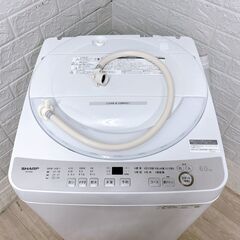 K10037 シャープ 6.0kg 洗濯機 一人暮らし 小型の画像