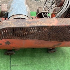明治機械/meiji エアーコンプレッサー H-2 HO-1 三相 200V 2.2ｋW 3馬力 95L エアコンプレッサの画像