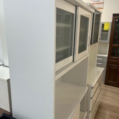 ジモティー割引🏷️【ジャングルジャングル 岸和田和泉インター店】 システムキッチン ホワイト 和泉市 堺市 岸和田市 泉大津市 高石市 泉北郡熊取町の画像