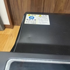 アラジン AJ-F38D 石油ファンヒーター 黒 2017年製の画像