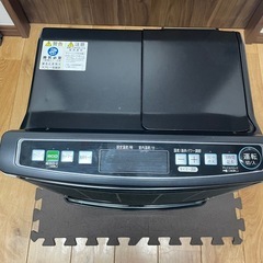 アラジン AJ-F38D 石油ファンヒーター 黒 2017年製の画像