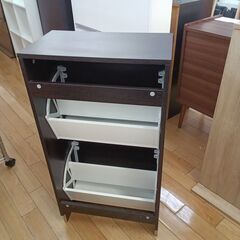 ★リユースのサカイつくば店★TK6790  シューズラック ブラック H93×D29×W42 クリーニング済みの画像