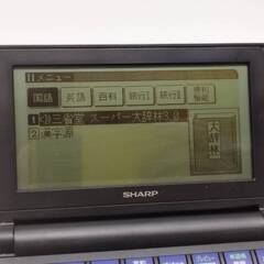 SHARP Brain PW-NK1/電子辞書の画像