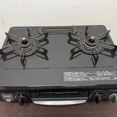 リンナイ　Rinnai　ガステーブルコンロ　グリル付き　都市ガス　２０２０年製　KGK34BKLの画像