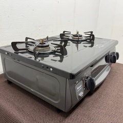 リンナイ　Rinnai　ガステーブルコンロ　グリル付き　都市ガス　２０２０年製　KGK34BKLの画像