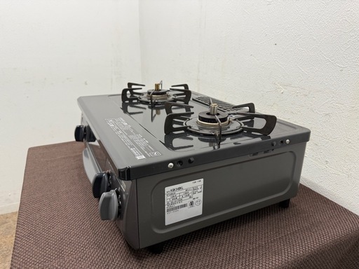 リンナイ　Rinnai　ガステーブルコンロ　グリル付き　都市ガス　２０２０年製　KGK34BKL