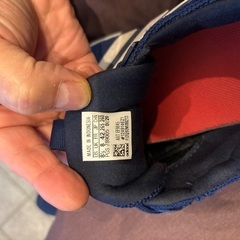 adiddas アディダス　　26.5センチブルーの画像