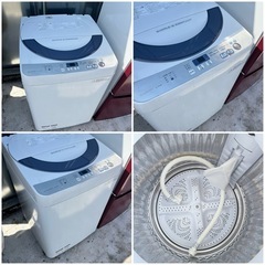 取付まで無料！SHARP 冷蔵庫 洗濯機 新生活応援セット！の画像