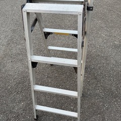 アルミ製脚立 約240cm 折りたたみ式 はしごの画像