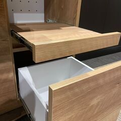 【展示品・未使用品】レンジボード 食器棚 レンジ台 🚚自社配送時💳代引き可🚚(現金、クレジット、スマホ決済対応)の画像