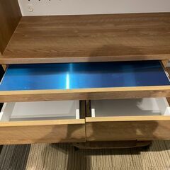 【展示品・未使用品】レンジボード 食器棚 レンジ台 🚚自社配送時💳代引き可🚚(現金、クレジット、スマホ決済対応)の画像