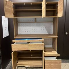 【展示品・未使用品】レンジボード 食器棚 レンジ台 🚚自社配送時💳代引き可🚚(現金、クレジット、スマホ決済対応)の画像