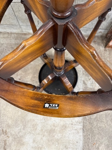 カリモク ポールハンガー コートハンガー 傘立て帽子掛昭和