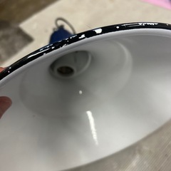 オシャレ　琺瑯のダウンライトの画像