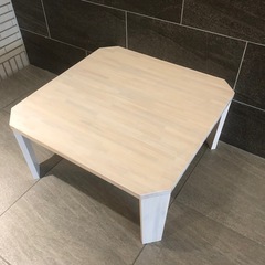 大きい折りたたみローテーブル　75×75×高さ38cmの画像