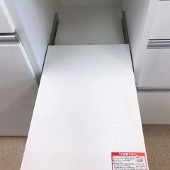 【ジャングルジャングル岩出店】【B162】食器棚 ホワイト  幅119.5cm×奥行50cm×高さ200cm 中古 家具 和歌山 岩出市 紀の川市 海南市の画像