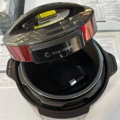【リサイクルショップどりーむ天保山店】No.4195 電気圧力鍋 Shop Japan/ショップジャパン オークローンマーケティング クッキングプロ(レッド) SC-30SA-J03-RD 年式不明の画像