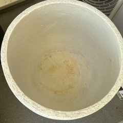 【鉢】8号 ボサ造り エコストーンwhite 付きの画像