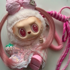 【新品】２代目ラブブ♡新作CHANEL🎀がかわいい♡女の子ラブブ‼️！‼️の画像
