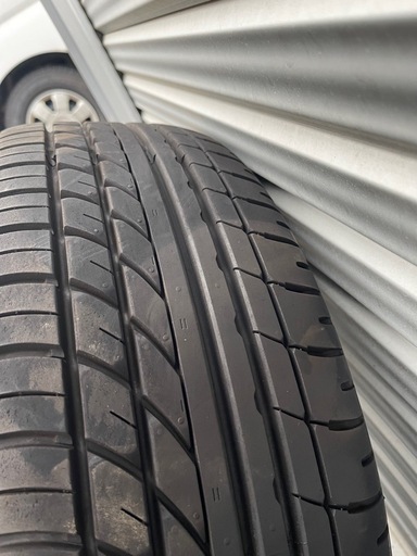 215/60r17 新車外し　新品タイヤ　150 プラド　 後期　純正ホイール　ハイエースサイズ　215/60/17 7.5j +25