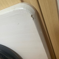 決まりました。折りたたみテーブル　ホワイト　の画像