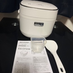 SHARP　炊飯器の画像