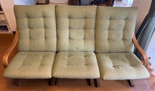 【美品】フジファニチャー（FUJI FURNITURE」）製ソファー