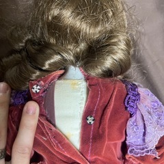 アンティークビスクドールの画像