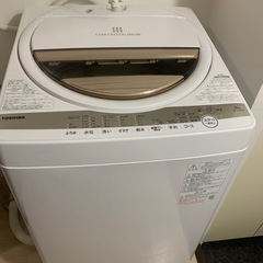 TOSHIBA AW-6GM1(w)6kg 2021年の画像
