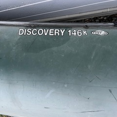 【Old Town】DISCOVERY 146K カナディアンカヌー＋Canoe Proウッドオール2本セット（引き取り限定）の画像