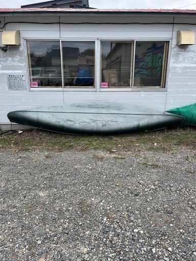 値下げしました！【Old Town】DISCOVERY 146K カナディアンカヌー＋Canoe Proウッドオール2本セット（引き取り限定）