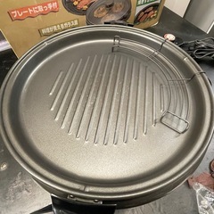 【中古】¥1,800 ホットプレート　2枚組　コイズミ【IJ33】の画像