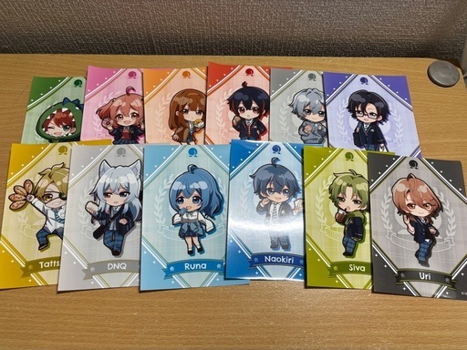 カラフルピーチブロマイドセット