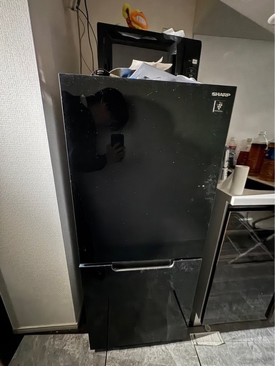 明日まで！❗️SHARP製ノンフロン冷蔵庫