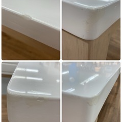 ジモティー限定価格！S775 ⭐ 関家具 ダイニング7点セット SPADEⅡ 天板ハイグロス 幅180cm USED 綺麗の画像