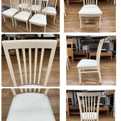 ジモティー限定価格！S775 ⭐ 関家具 ダイニング7点セット SPADEⅡ 天板ハイグロス 幅180cm USED 綺麗の画像