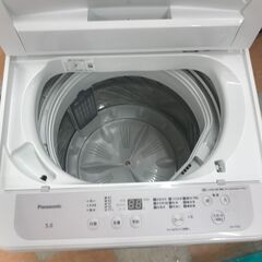★ジャングルジャングル石川金沢店★ パナソニック 洗濯機 NA-F5B2 5.0Kg 2024年製 動作確認／クリーニング済みの画像