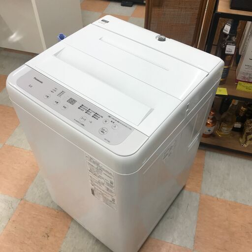 ★ジャングルジャングル石川金沢店★ パナソニック 洗濯機 NA-F5B2 5.0Kg 2024年製 動作確認／クリーニング済み