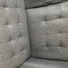 ソファー　グレーの画像