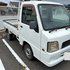 スバル サンバートラック　4WD MT タイベル交換歴有り 車検令和8年11月迄　軽トラ　軽トラックの画像